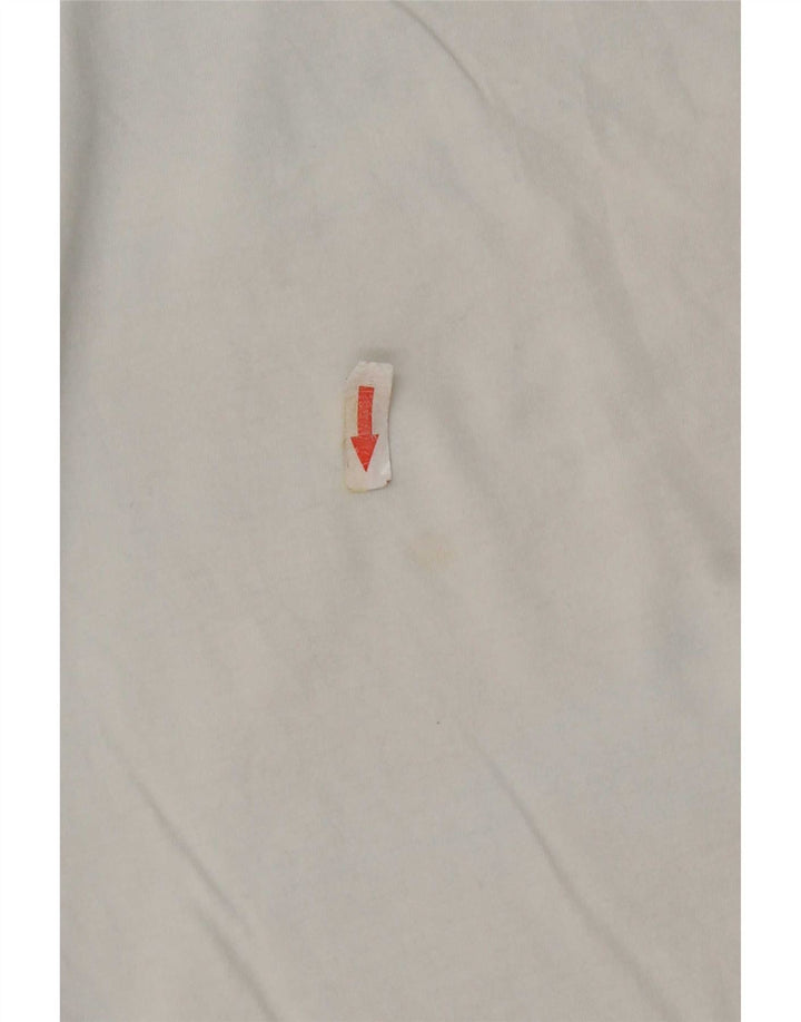 Tricou grafic Columbia pentru bărbați Top mic, alb, bumbac