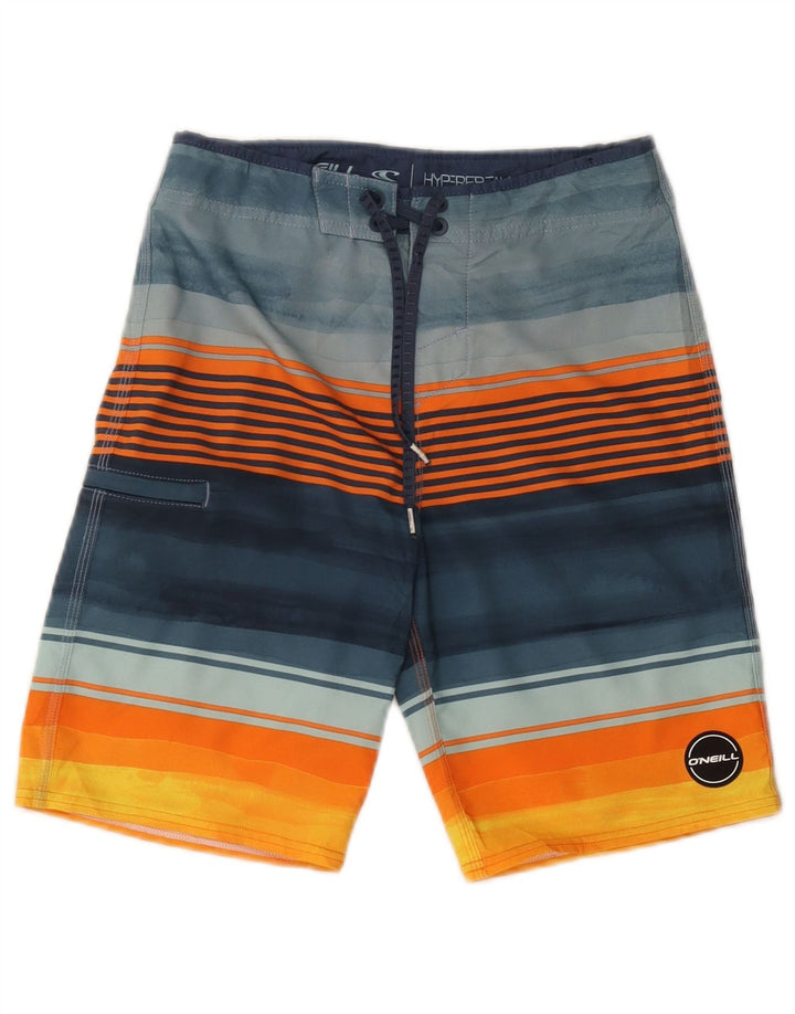 Pantaloni scurți de înot grafic pentru bărbați O'Neill XS poliester cu dungi multicolore