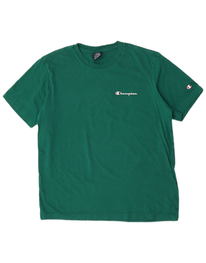 Tricou pentru bărbați Champion Top mare din bumbac verde