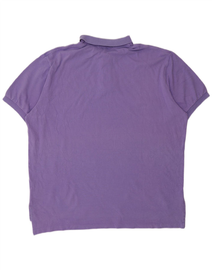 POLO RALPH LAUREN Tricou polo pentru bărbați 2XL bumbac violet