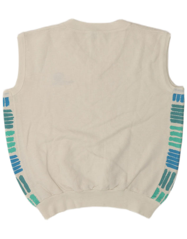 Vestă pentru bărbați Sergio Tacchini, XL, alb, acrilic