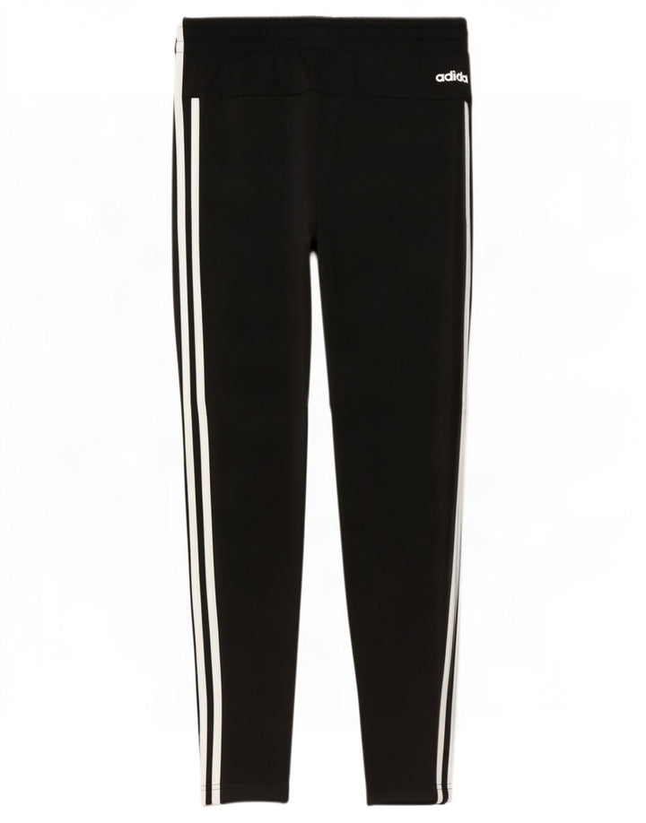 Pantaloni de trening Adidas pentru femei UK 8/10 Poliester negru mic