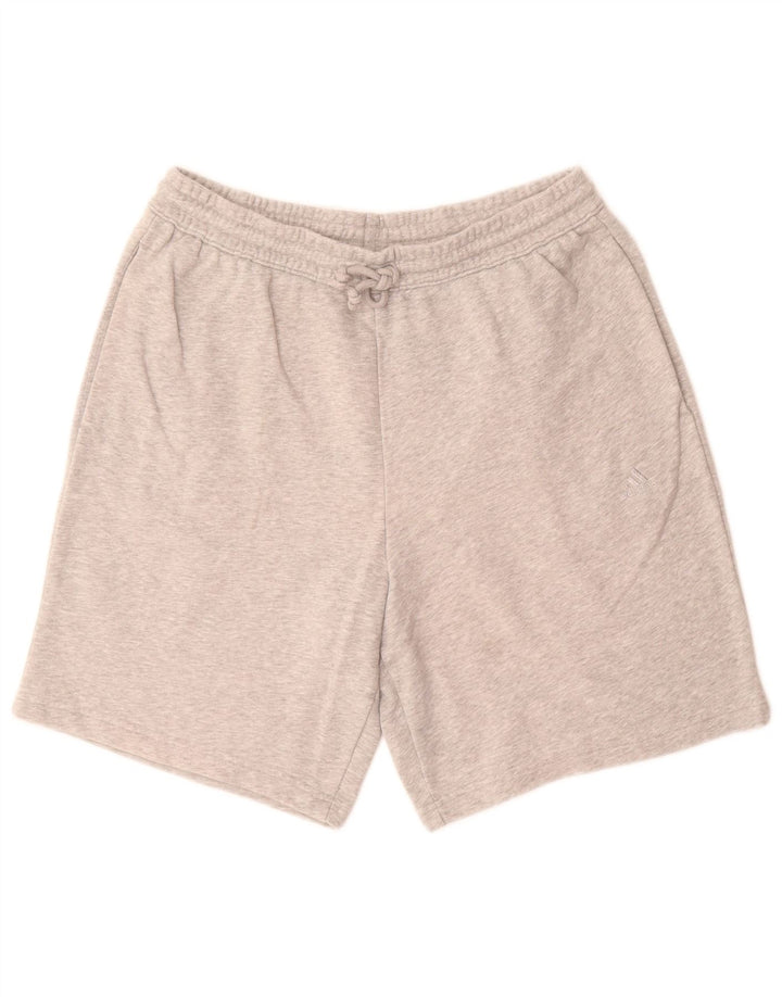 Pantaloni scurți sport ADIDAS pentru bărbați, gri mediu