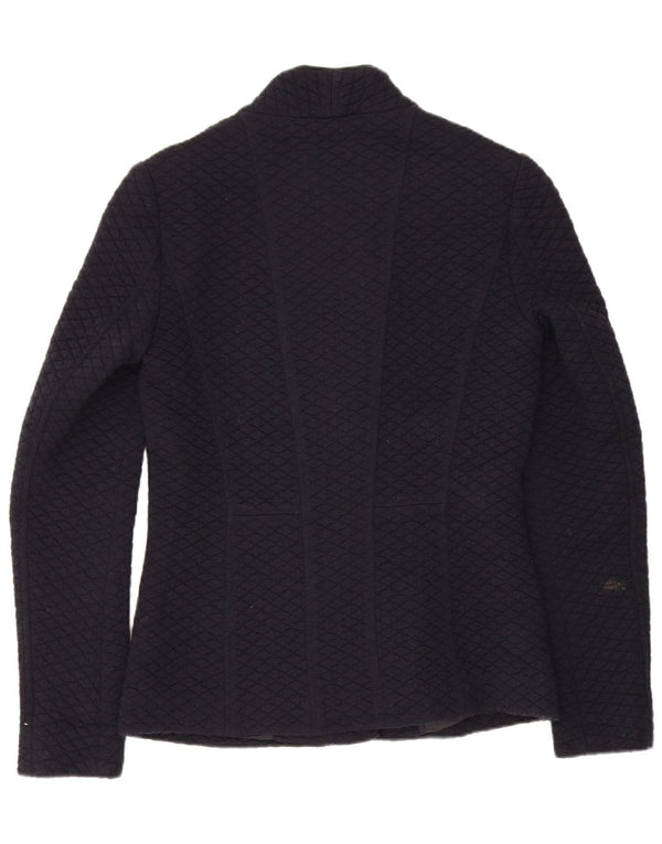 Jachetă blazer matlasată Reiss pentru femei UK 6 XS bleumarin acrilic