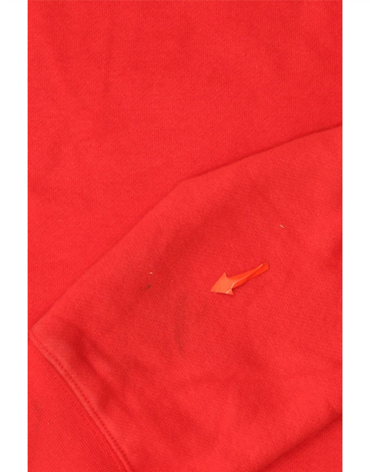 Pulover Nike pentru bărbați, bumbac roșu mic