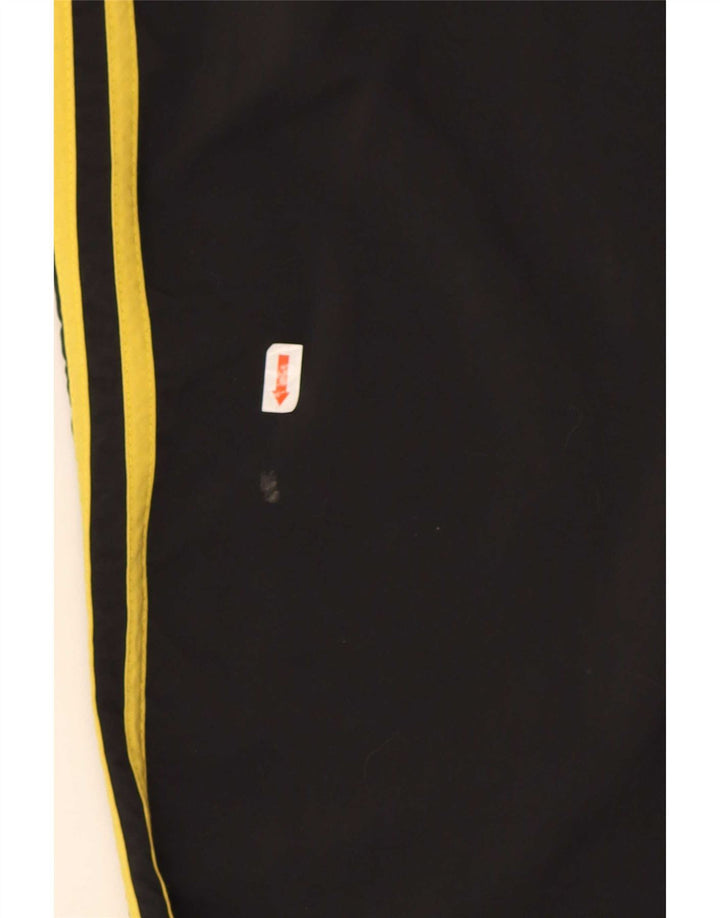 Pantaloni de trening Adidas pentru bărbați Pantaloni de jogging mari, negru, nailon