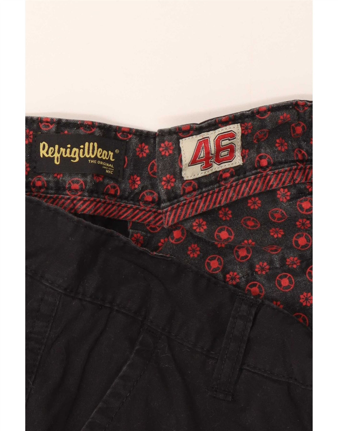 Pantaloni scurți cargo pentru bărbați Refrigiwear IT 46 Small W29 Negru