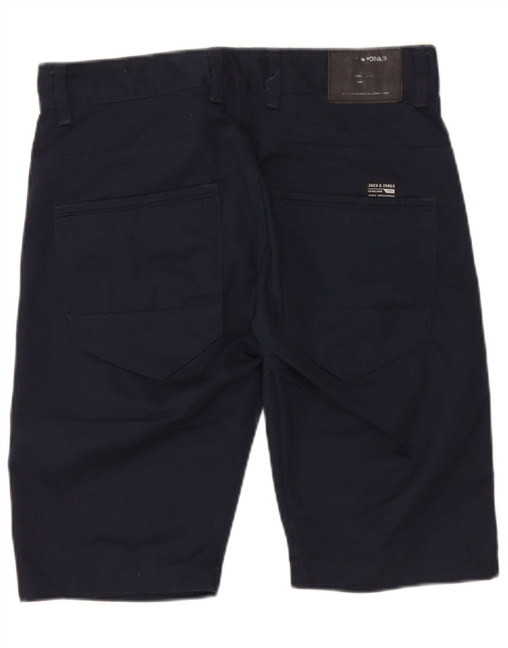 Pantaloni scurți casual Jack & Jones pentru bărbați, mediu W32, poliester bleumarin