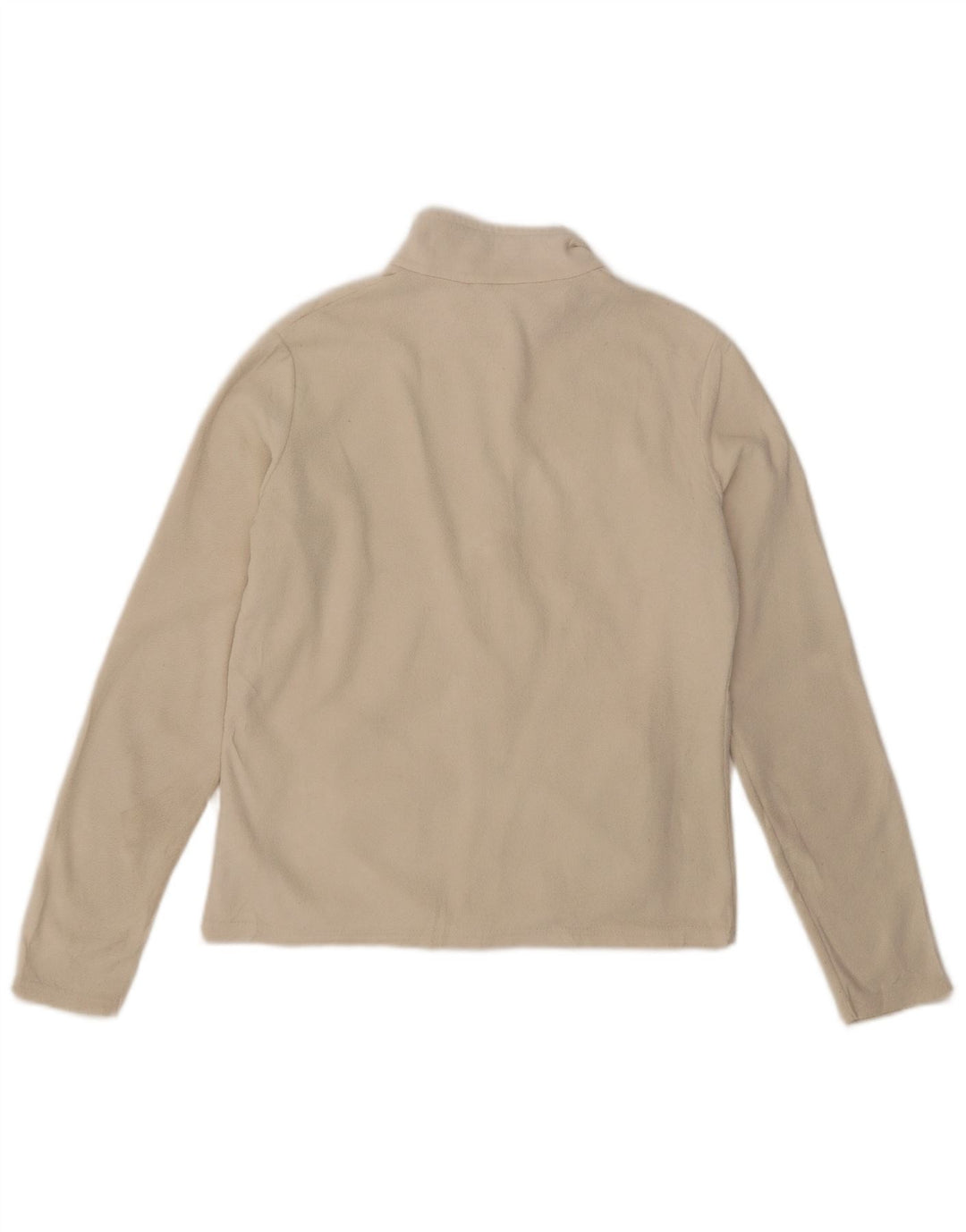 Jachetă fleece pentru femei Marks & Spencer UK 12 Medium Bej Poliester