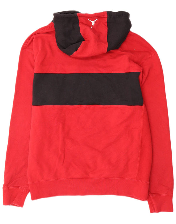 Jumper Jordan pentru bărbați, XL, roșu, bumbac color bloc