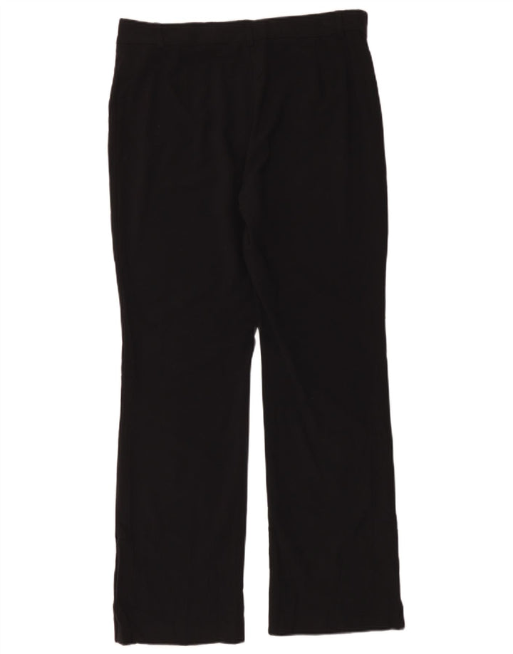 Pantaloni de costum Bootcut pentru femei Marks & Spencer UK 14 Large W34 L30 Black