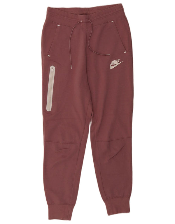 Pantaloni de trening Nike pentru femei Crop Pantaloni de jogging UK 10 Small Pink Colorblock