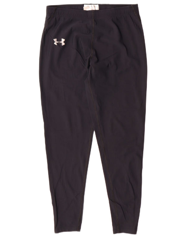 UNDER ARMOUR Pantaloni de trening pentru femei Heat Gear UK 14, mari, bleumarin