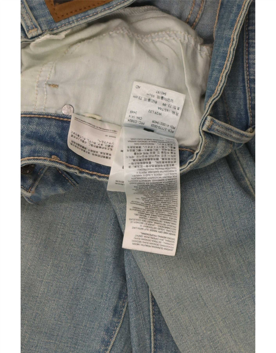 Blugi Levi's Demi Curve pentru femei cu talie mijlocie cu talie medie US 8 Medium W29 L32 Albastru