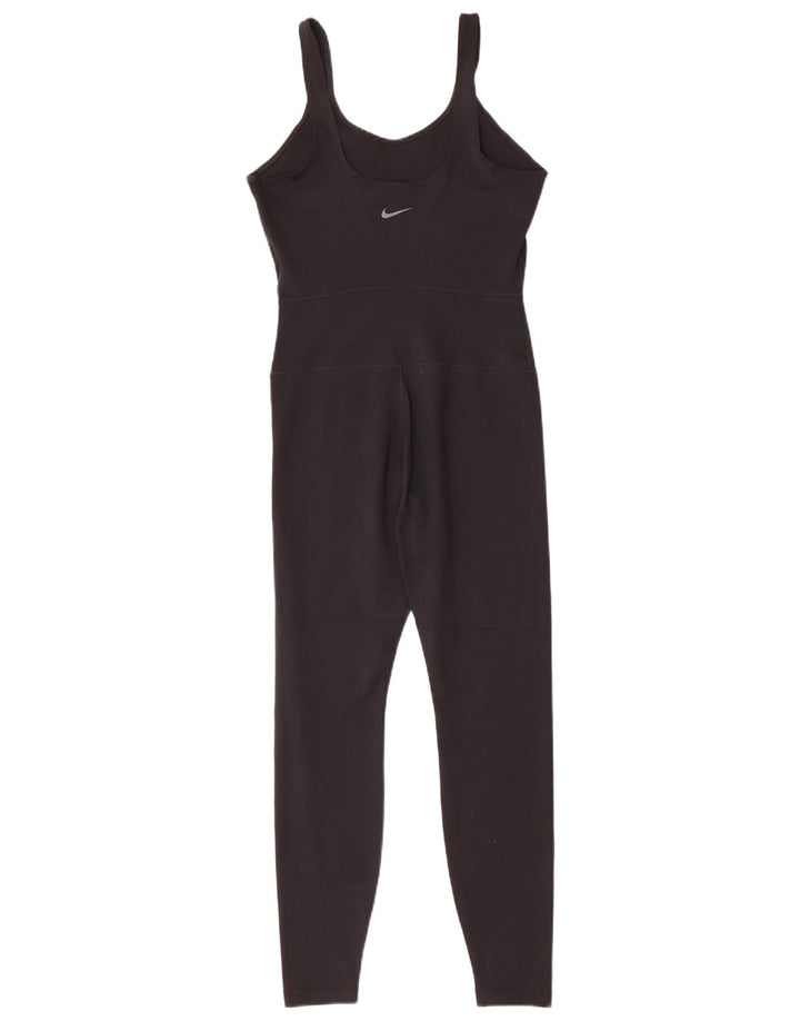 Salopetă fără mâneci Nike Dri Fit pentru femei UK 8 Poliester negru mic