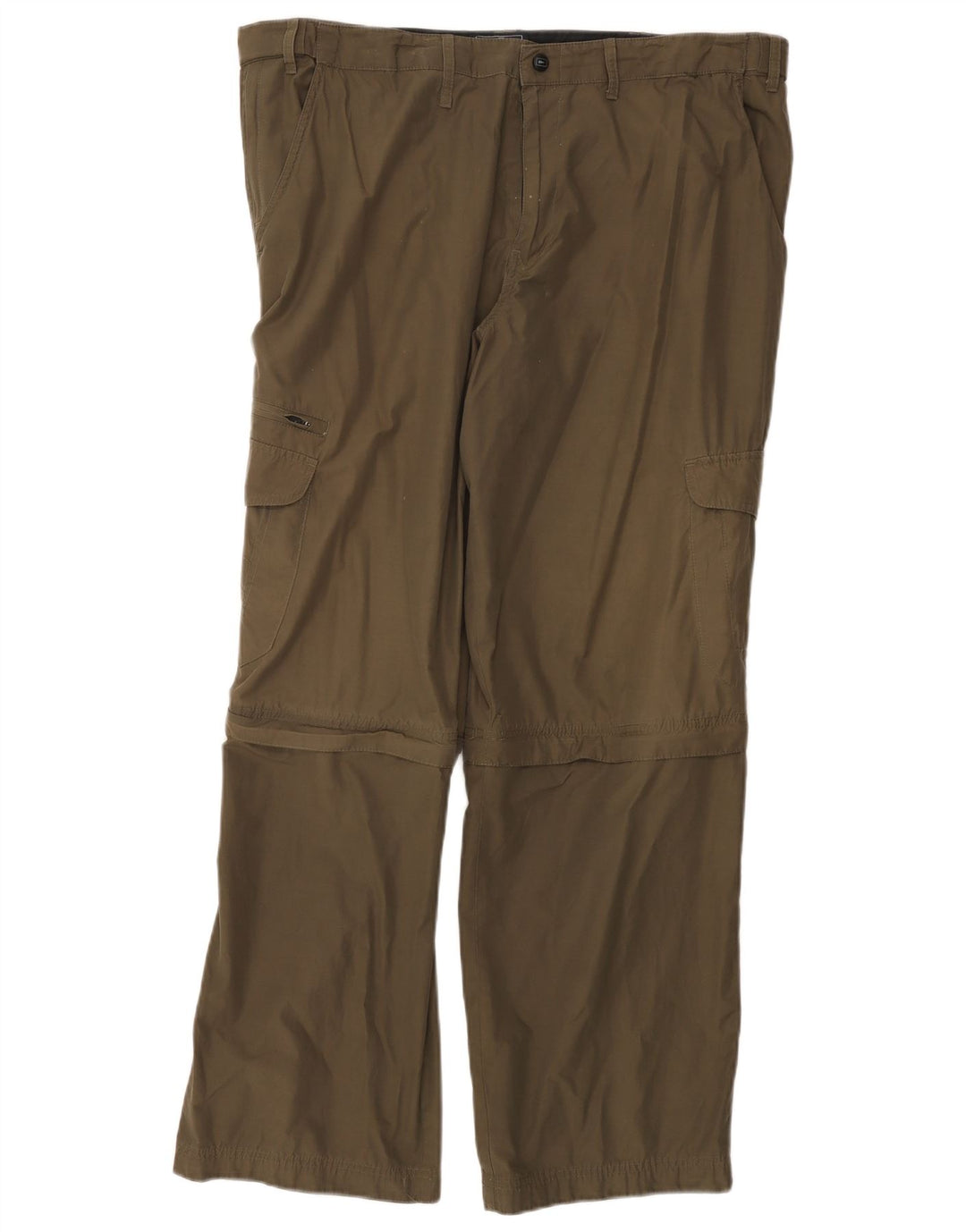 MARKS & SPENCER Pantaloni cargo drepți pentru bărbați L40 L31 Poliamidă verde