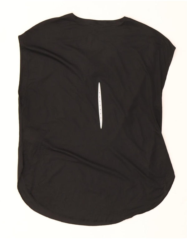 Tricou Nike Dri Fit pentru femei Top UK 16 Poliester negru mare