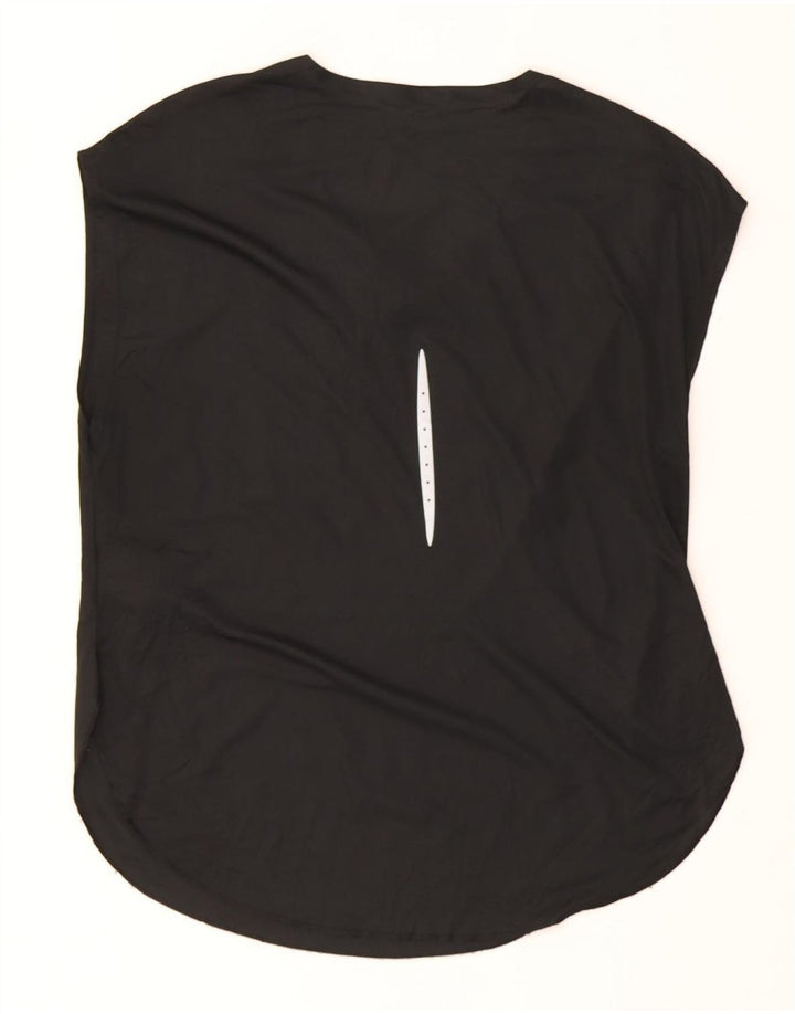 Tricou Nike Dri Fit pentru femei Top UK 16 Poliester negru mare