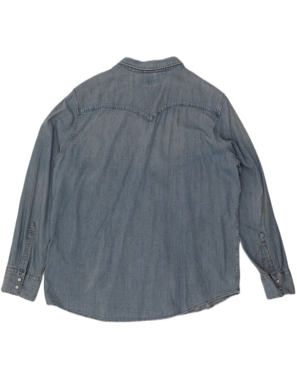 Cămașă de blugi standard pentru bărbați Levi's 2XL, albastru