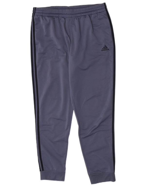 Pantaloni de trening pentru bărbați Adidas Pantaloni de jogging XL poliester albastru