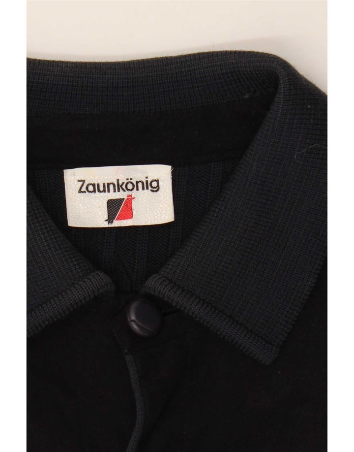 Pulover cardigan vintage pentru bărbați, albastru bleumarin mediu