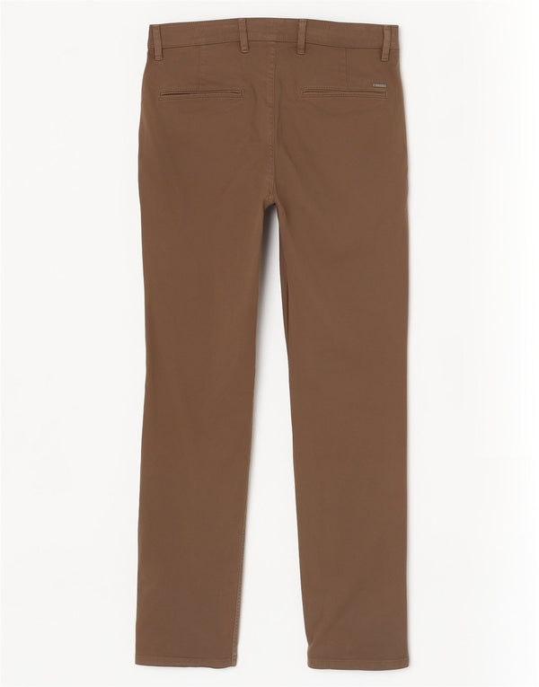 Pantaloni casual slim pentru bărbați Hugo Boss L31 L32 bumbac maro