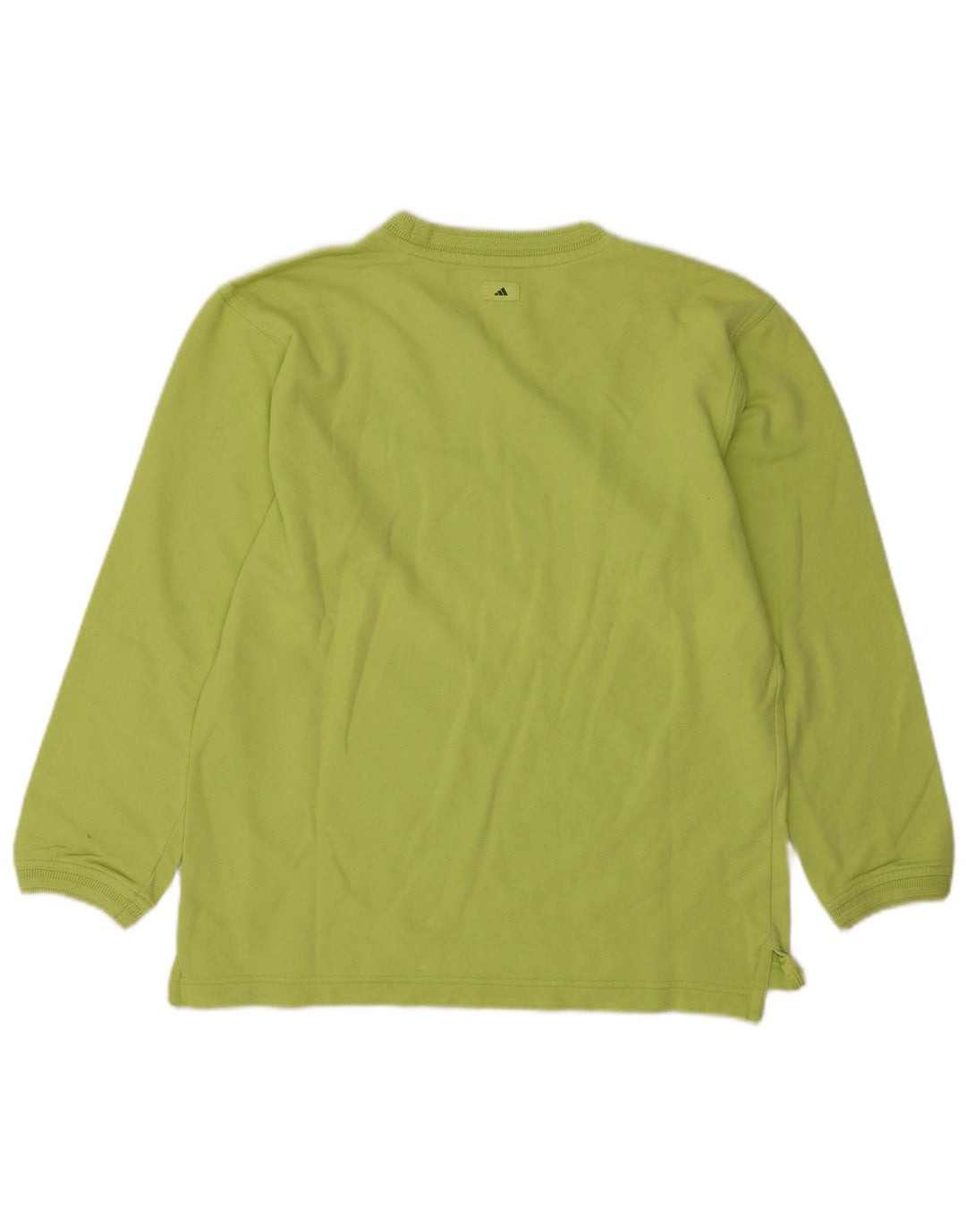 Pulover adidas pentru femei UK 12 bumbac verde mediu