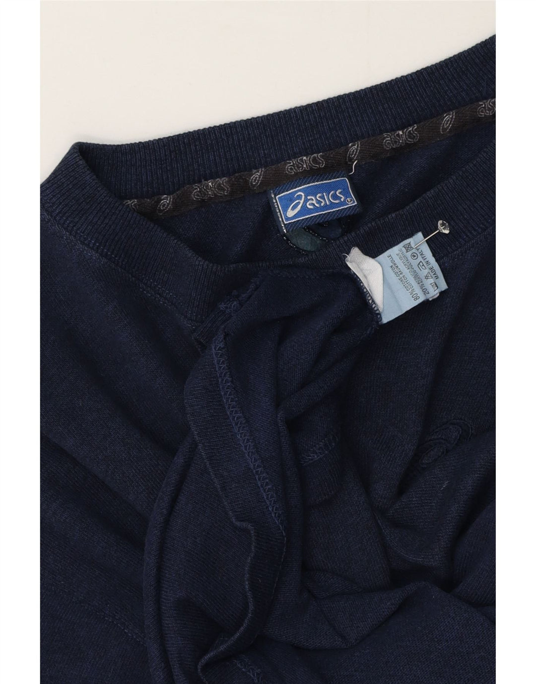 Asics Bărbați Tricou Top Mediu Bleumarin Bumbac