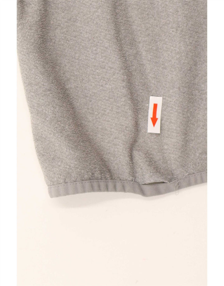 Under Armour Mens Cold Gear Zip Gât Pulover Trening Top Gri mediu