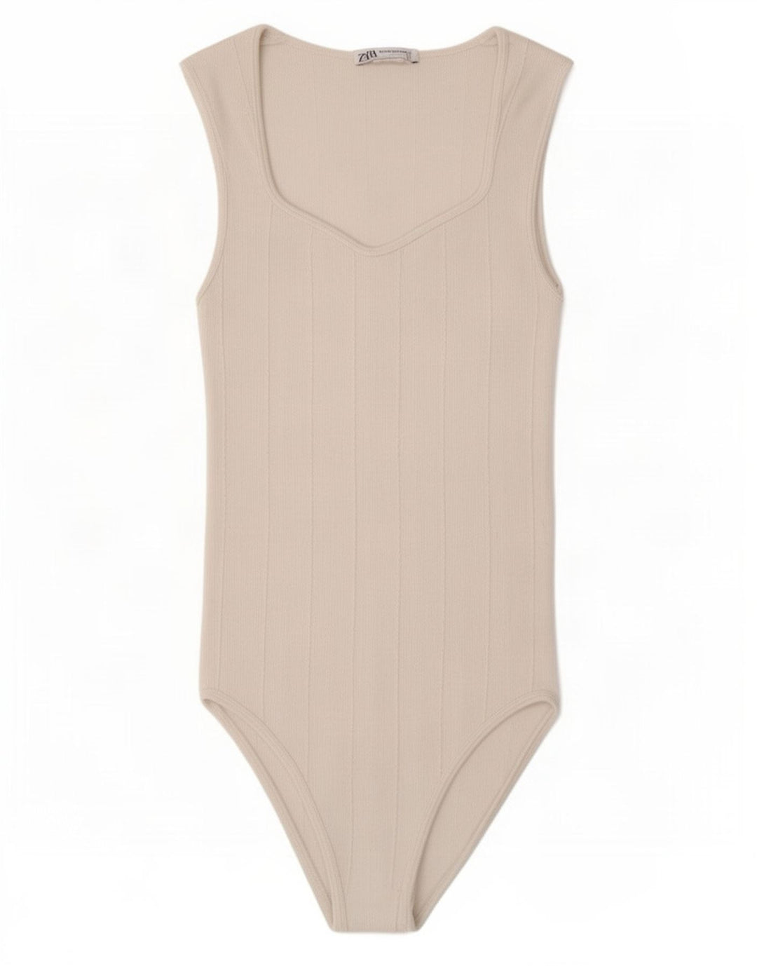Body fără mâneci pentru femei Zara UK 12 Medium White