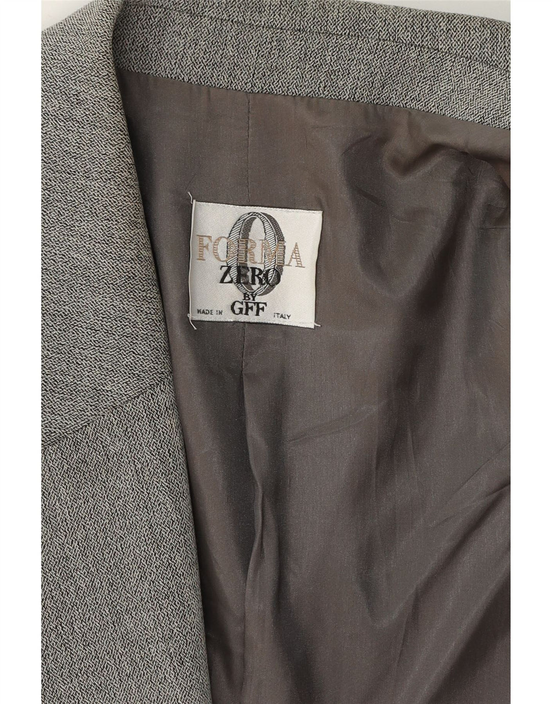 GIANFRANCO FERRE Womens 3 Button Blazer Jacket UK 14 Medium Grey Vintage Gianfranco Ferre and Second-Hand Gianfranco Ferre from Messina Hembry 