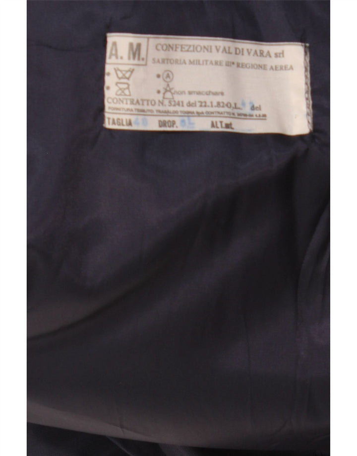 Trenci pentru bărbați vintage IT 48 Medium Bleumarin