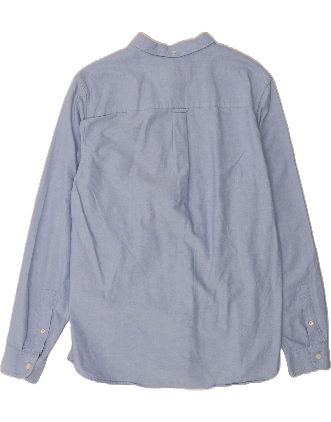LYLE & SCOTT Mens Shirt Medium Blue Cotton Vintage Lyle & Scott and Second-Hand Lyle & Scott from Messina Hembry 