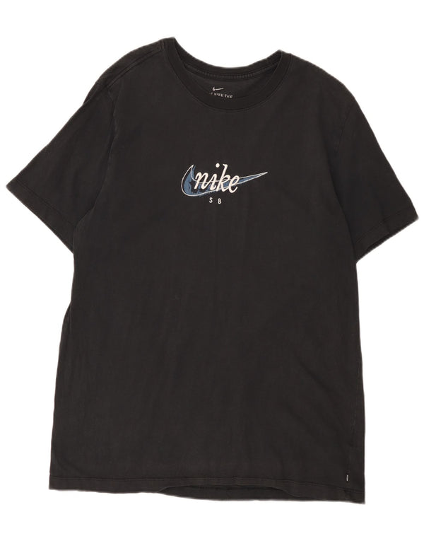 Tricou grafic Nike pentru bărbați Top mare negru