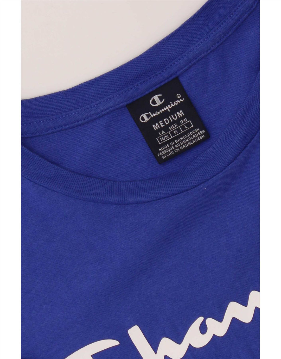 Tricou grafic pentru bărbați Champion Top Medium Blue