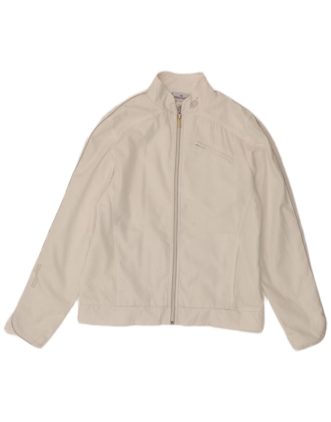Jachetă de trening pentru femei Sergio Tacchini Mărimea 14 Medium White