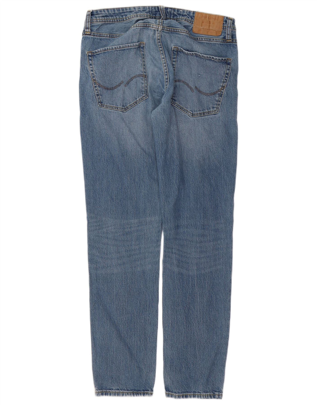 Blugi Jack & Jones Tim Slim pentru bărbați W32 L32 bumbac albastru