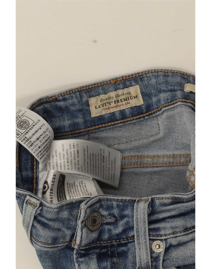 Blugi evazați Levi's 726 pentru femei W26 L30 bumbac albastru