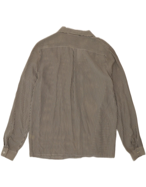 Bluză Cămașă pentru Damă Alba Fornari UK 14 Mătase Medie Albă Dună