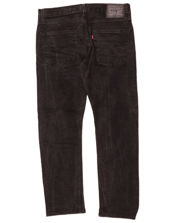 Blugi conici pentru bărbați Levi's 502 W32 L27 bumbac negru