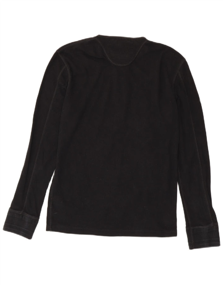 SUPERDRY pentru bărbați Heritage Top cu mânecă lungă XL, bumbac negru