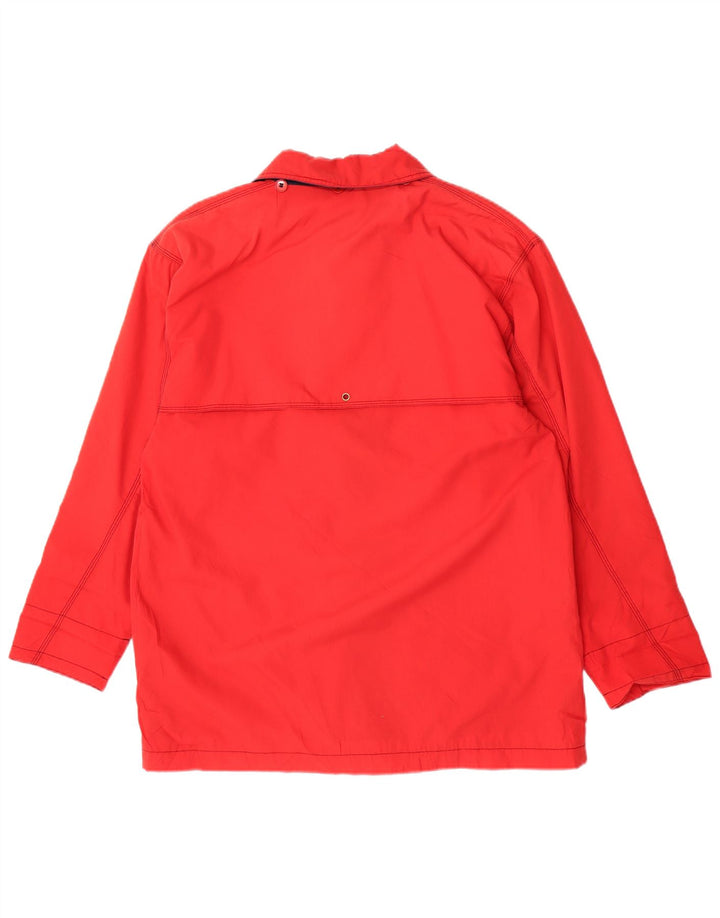 Jachetă vintage pentru femei UK 18 XL poliester roșu