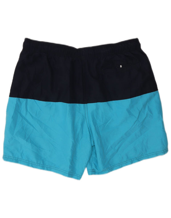 Pantaloni scurți de înot pentru bărbați Marks & Spencer, mari, albastru, poliester color bloc