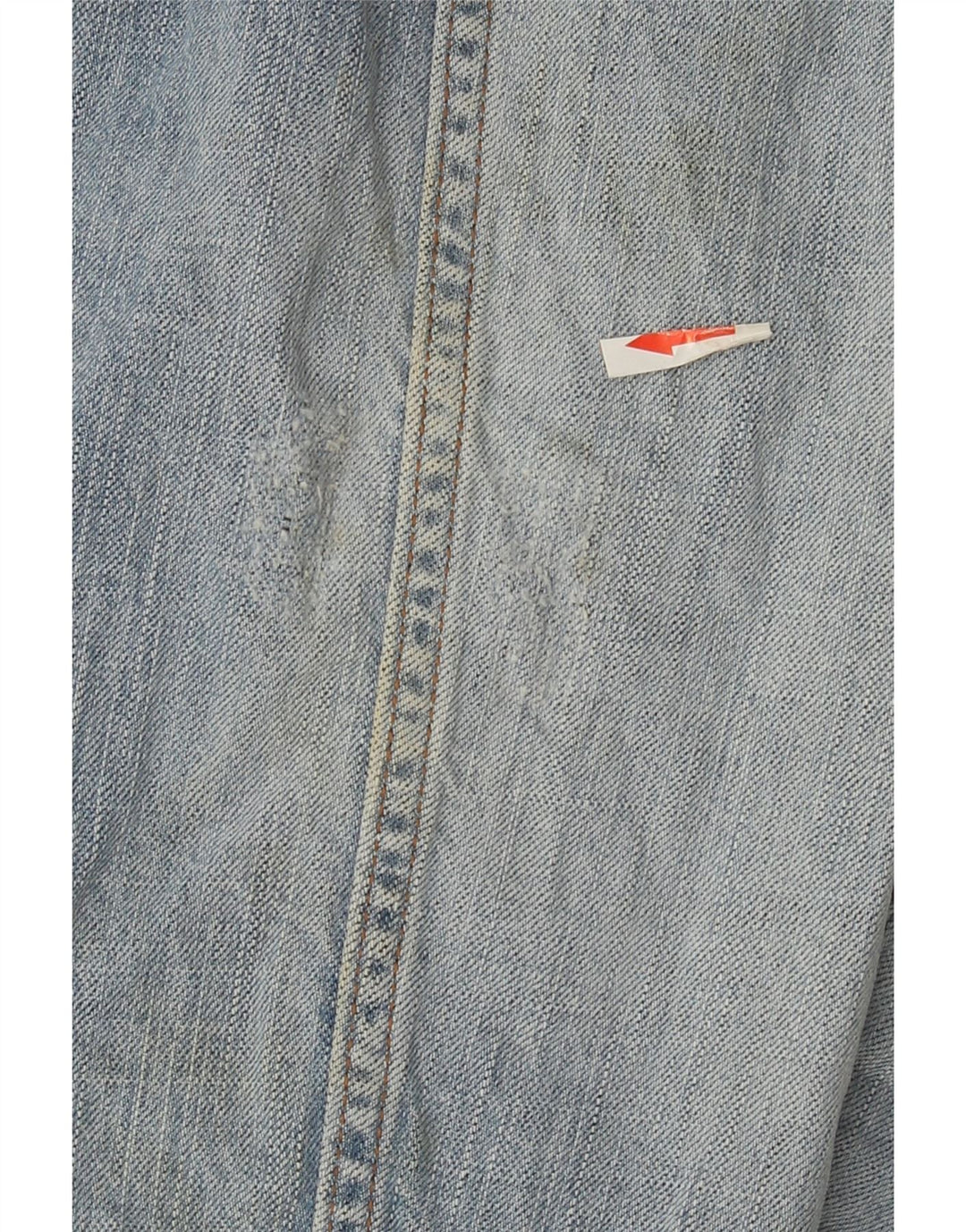 Jachetă de blugi pentru bărbați Wrangler UK 44 2XL Bumbac albastru