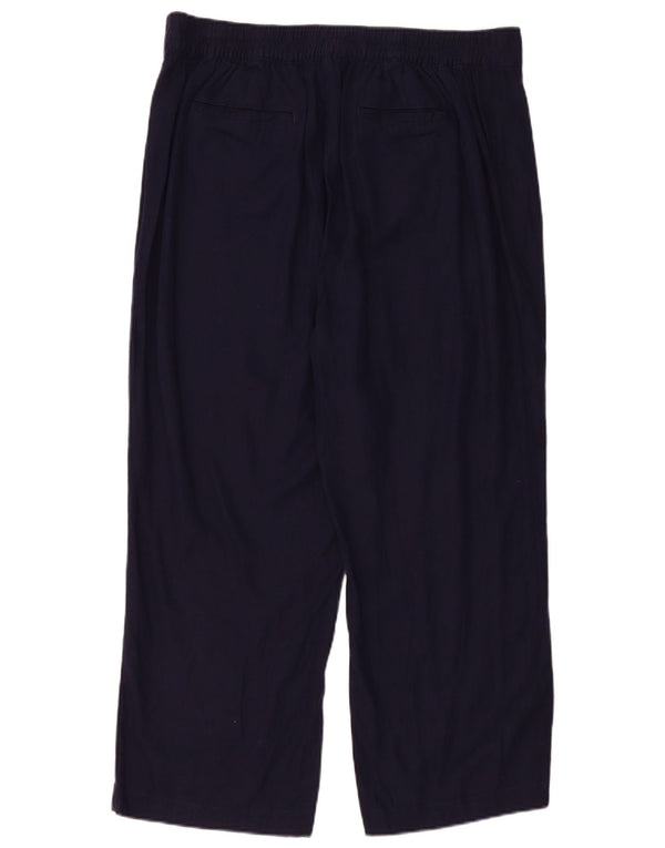 Pantaloni chino drepți pentru femei Marks & Spencer UK 18 XL W38 L27 bleumarin