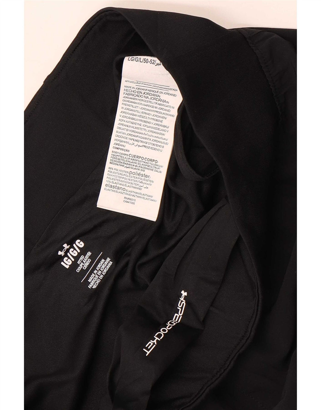 Pantaloni scurți sport Under Armour pentru bărbați, mari, negru, poliester