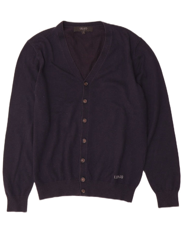 Pulover cardigan pentru bărbați Liu Jo, bleumarin mediu