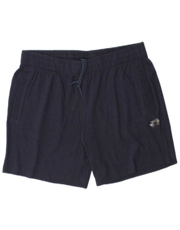 Pantaloni scurti sport pentru bărbați Lotto UK 42/44 XL Bumbac bleumarin