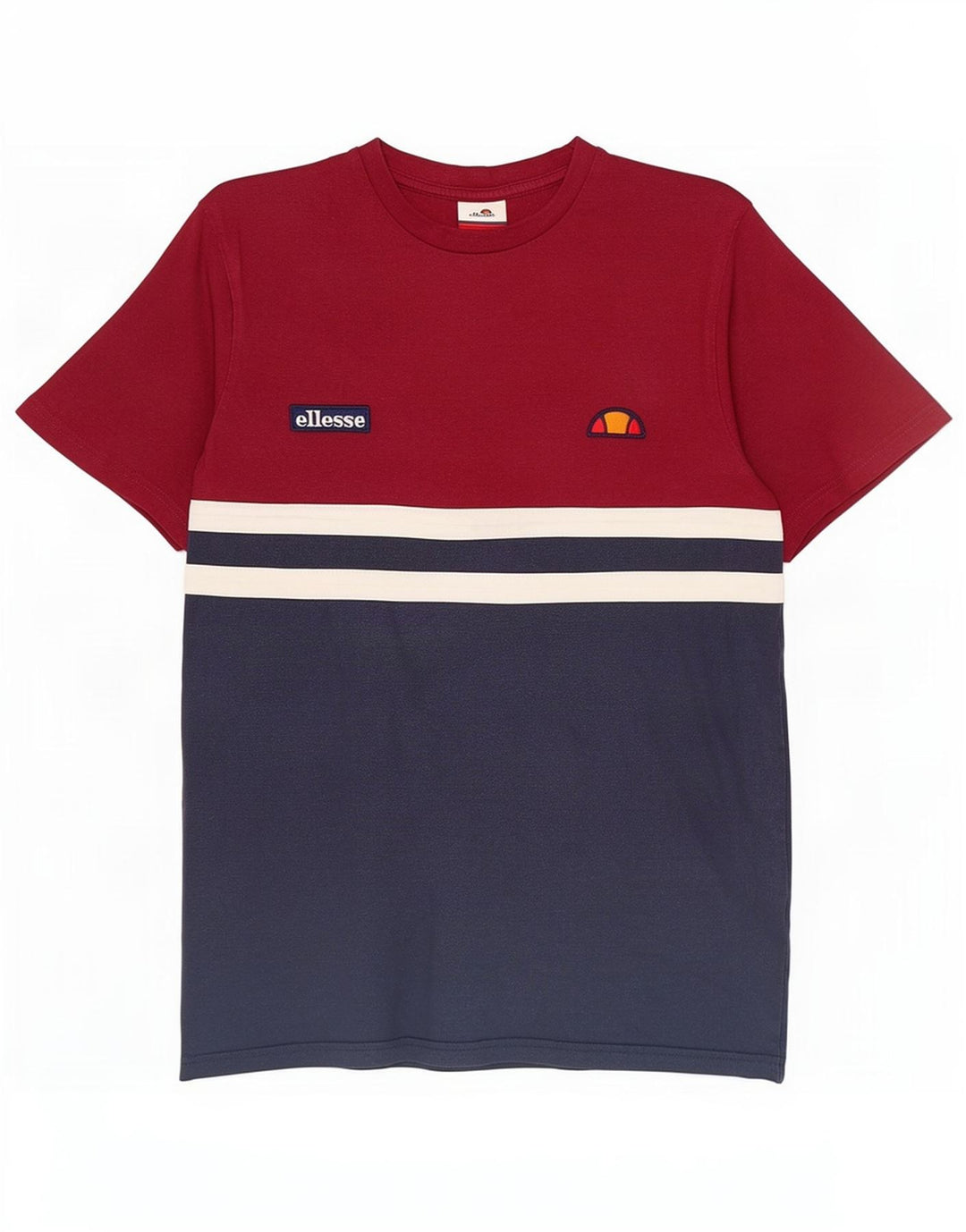 Tricou pentru bărbați Ellesse Top mic, albastru bleumarin, bloc de culoare