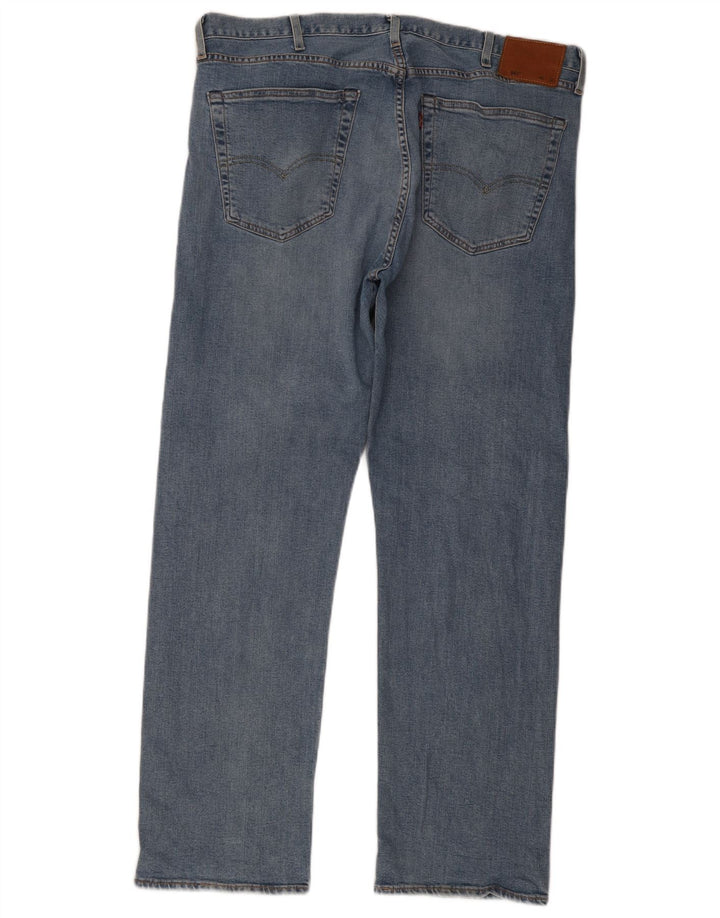 Blugi drepti pentru bărbați Levi's 501 W40 L32 Bumbac albastru